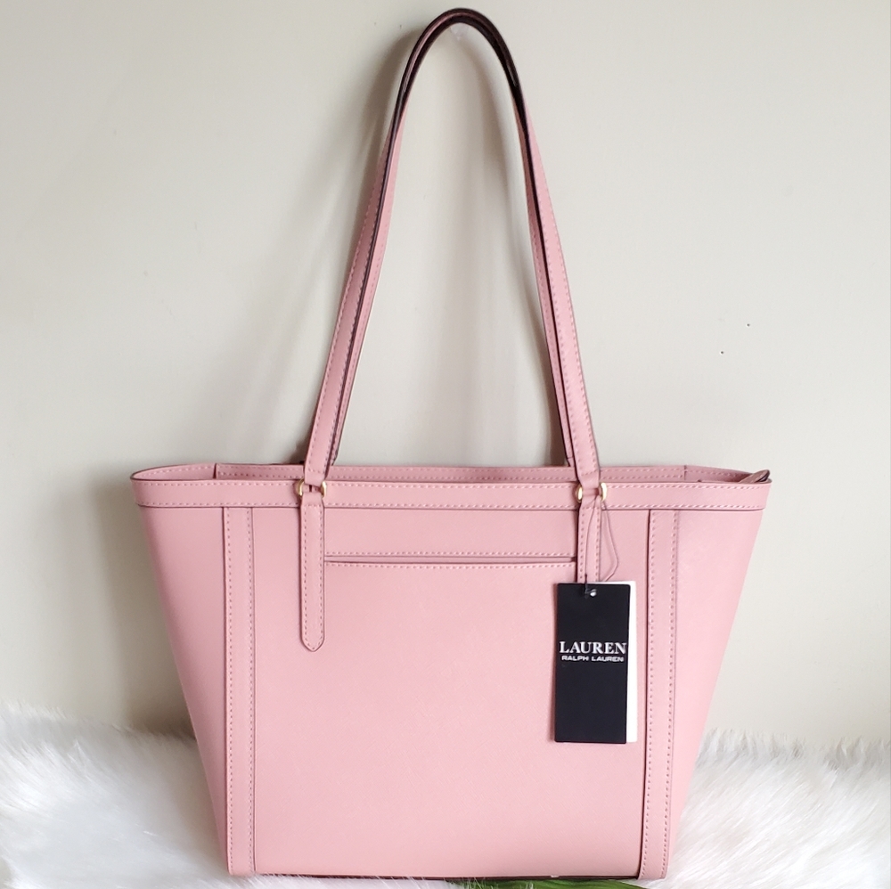 Lauren Ralph Lauren Top Zip Tote - Picture 6 of 16